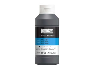 LIQUITEX Acrylic medium black gesso 237ml