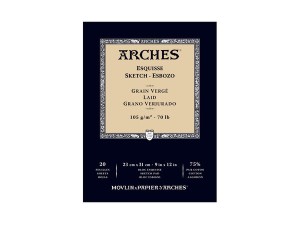 ARCHES Arches Sketch pad glue 105 g 23x31cm 20 sh.
