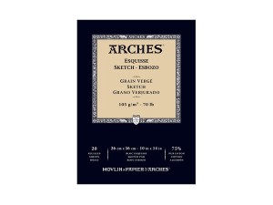 ARCHES Arches Sketch pad glue 105 g 26x36cm 20 sh.