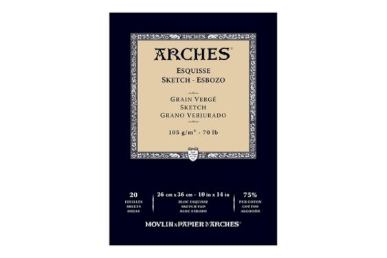ARCHES Arches Sketch pad glue 105 g 26x36cm 20 sh.