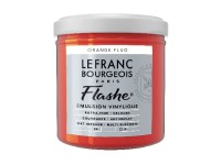 LB FINE ARTS Flashe Acrylic 125ml Fluo Light Orange 206