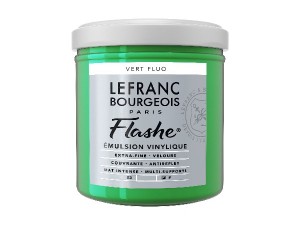 LB FINE ARTS Flashe Acrylic 125ml Fluroescent Green 565