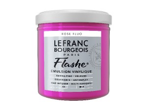LB FINE ARTS Flashe Acrylic 125ml Fluroescent Pink 408