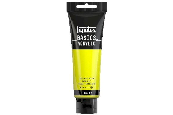 LIQUITEX Basics 118ml Fluorecent Yellow 891