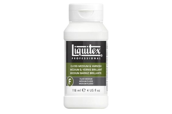 LIQUITEX Varnish gloss acrylic medium 118ml