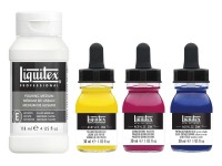 LIQUITEX Pro Ink Explore primary colours 