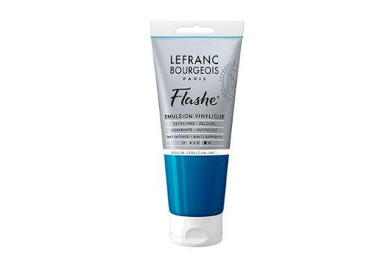 LB FINE ARTS Flashe acrylic 80ml cerulean blue hue