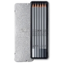 Winsor Newton Graphite pencil assorted 6pcs tin box