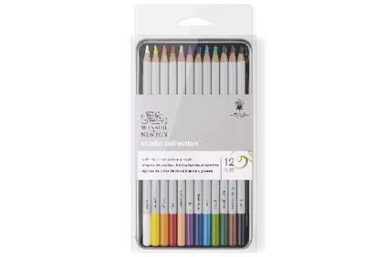 Winsor Newton Precision pencil coloured 12pcs in tin box