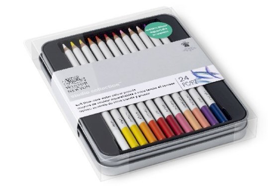 Winsor Newton Precision watercolour pencil 24pcs in tin box
