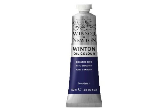 Winsor Newton Winton oil 37ml dioxazine blue 406