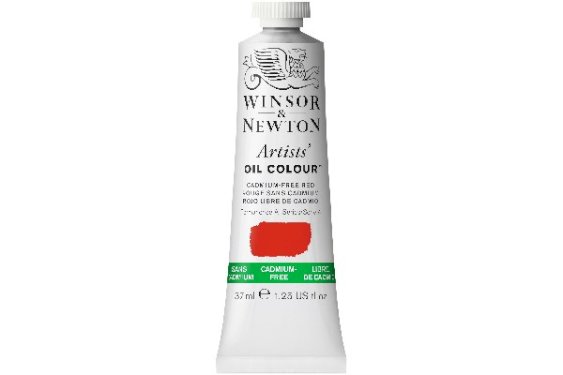 Winsor Newton Artist's oil colour 37ml cadmium free red 901