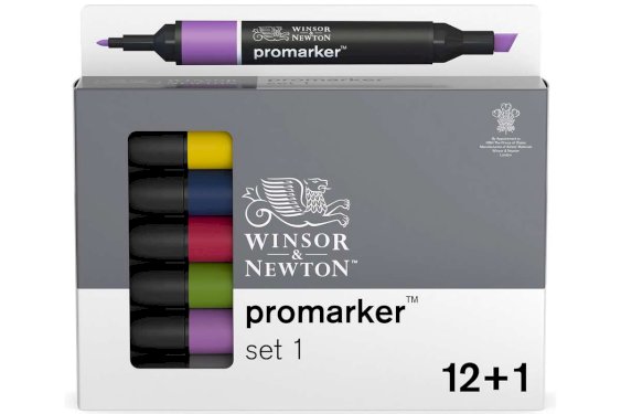 Winsor Newton Promarker set 12+1pcs #1