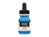 LIQUITEX Proff. acrylic ink 30ml flourescent blue 984