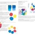Winsor Newton Opaque Water Colour, colour chart, print