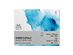 Winsor Newton Watercolour pad cold 300g 41x51cm, 12pages