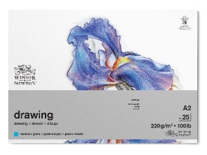 Winsor Newton Drawing pad medium A2, 220g, 25 pages
