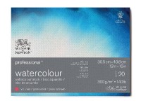 Winsor Newton Watercolour pad proff hot press 31x41cm 300g 20p