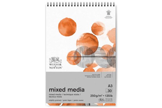 Winsor Newton Mixed media pad 250g A3, 30 pages