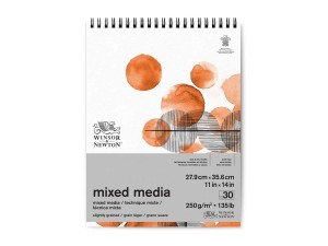 Winsor Newton Mixed media pad 250g 28x36cm, 30 pages 