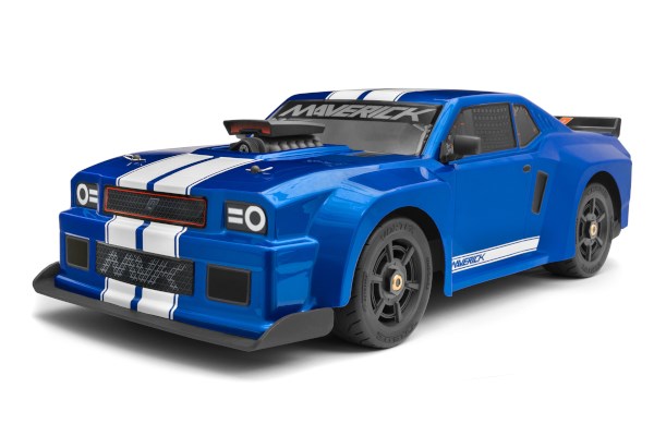 Maverick QuantumR Flux 4S 1/8 4WD Muscle Car - Blue MV150310