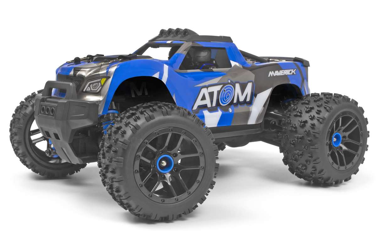 Maverick Maverick Atom 1/18 4WD Electric Truck - Blue MV150500