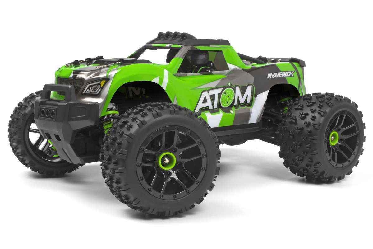 Maverick Maverick Atom 1/18 4WD Electric Truck - Green MV150503